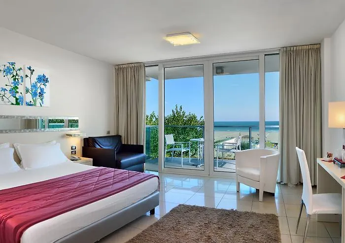 Camera privilege con vista sulla spiaggia